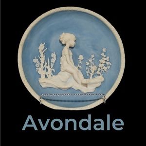 Vintage Avondale Signed Collector’s Plate, “Melissa”, 1978